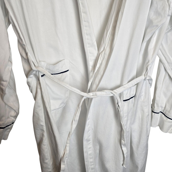 Royal Highnies 100% Pima Cotton White Robe with Crown Logo XL - Picture 3 of 7